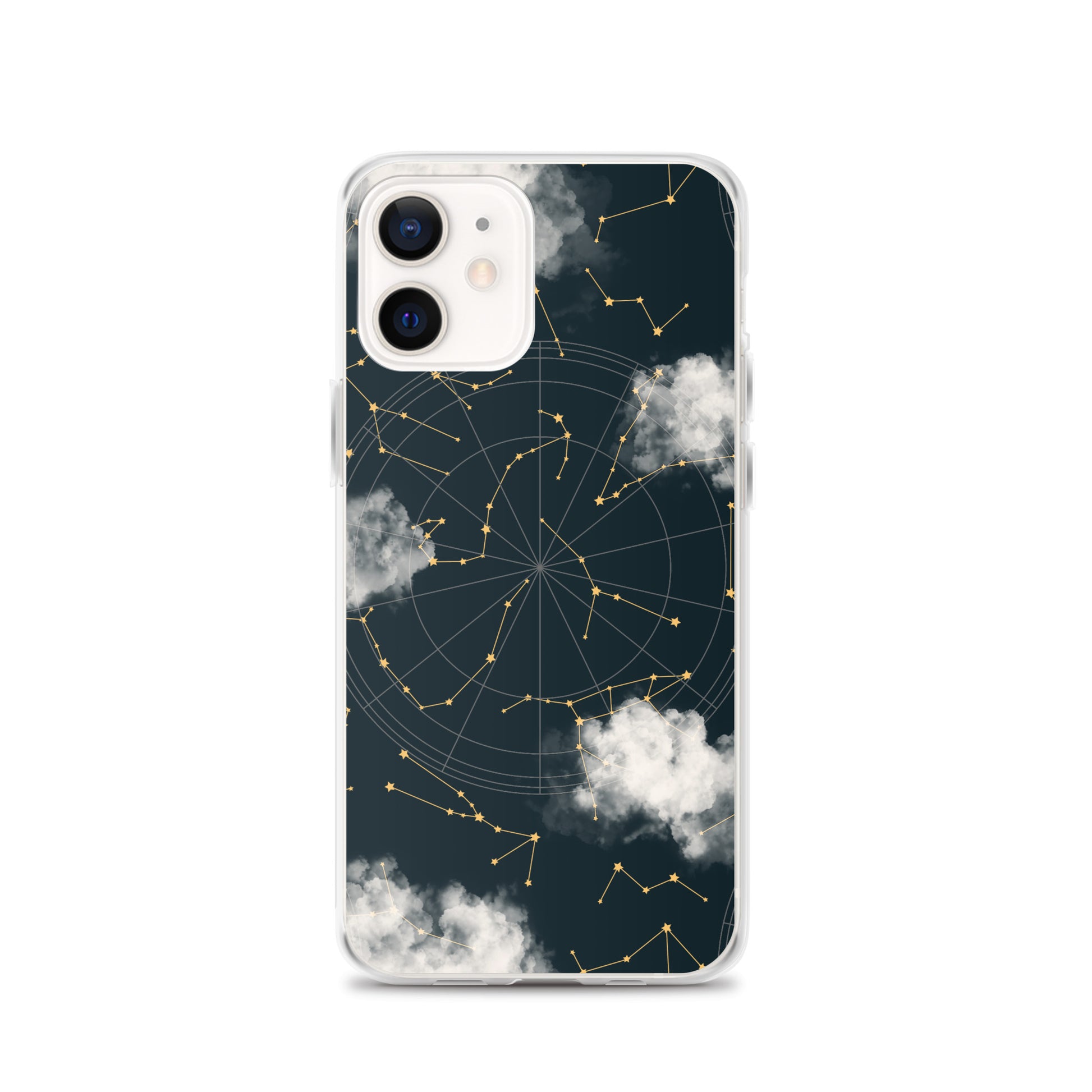 Constellation Cloudy Zodiac iPhone Case - Uranus House