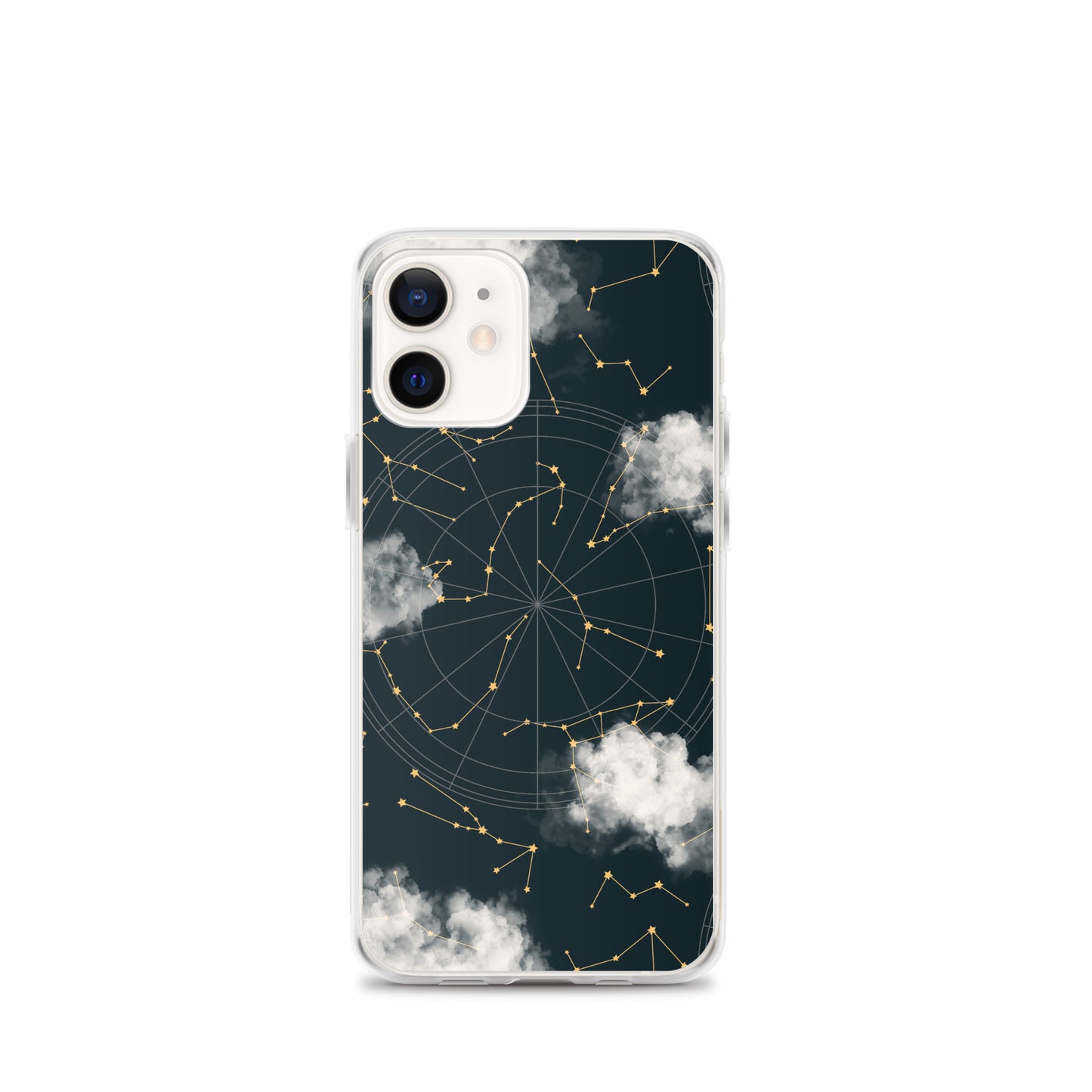 Constellation Cloudy Zodiac iPhone Case - Uranus House