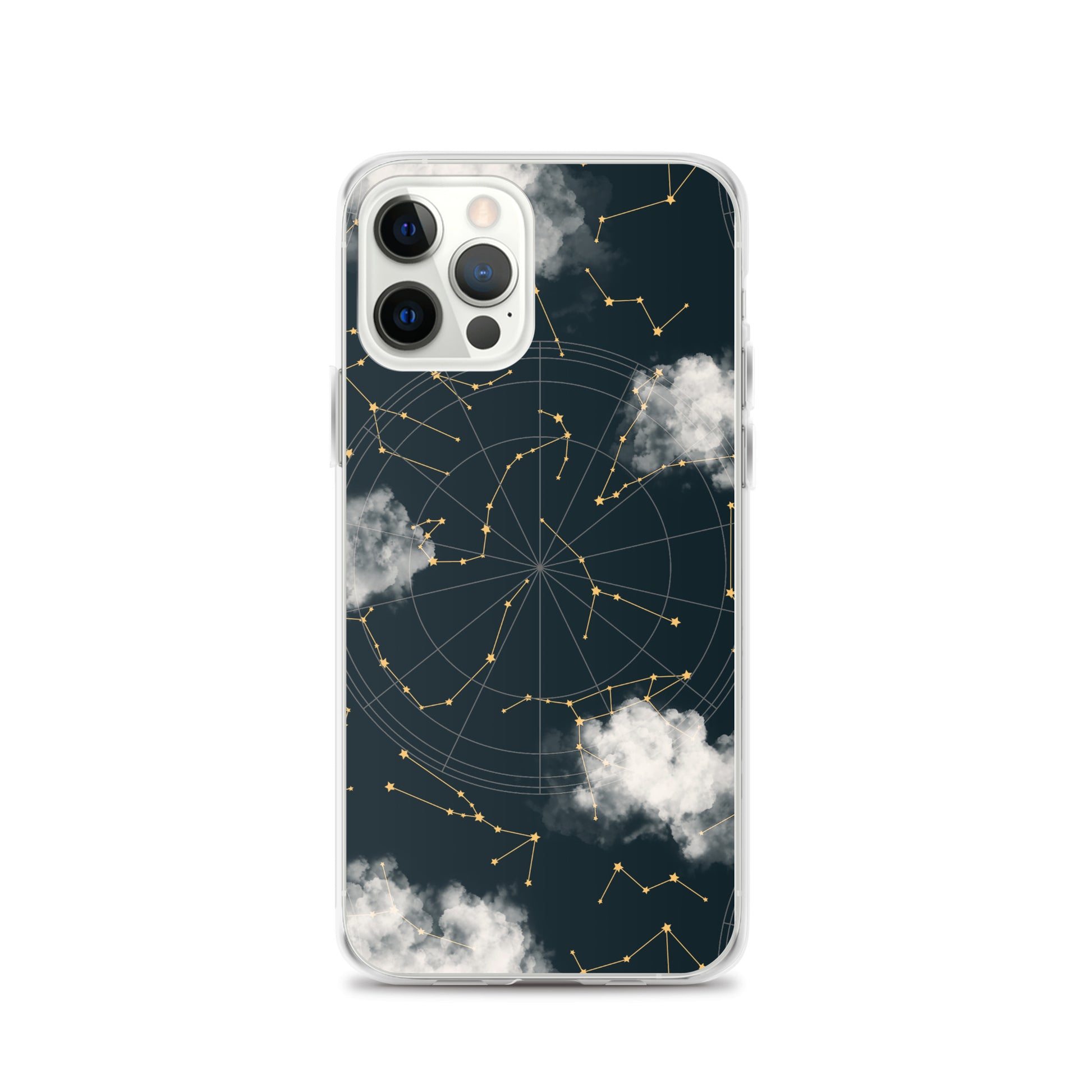 Constellation Cloudy Zodiac iPhone Case - Uranus House