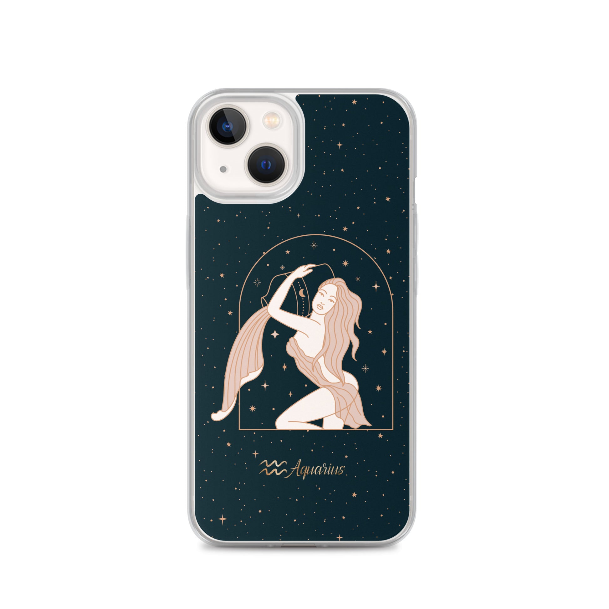 Aquarius star sign woman iPhone Case - Uranus House