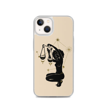 Libra Constellation Woman iPhone Case - Uranus House