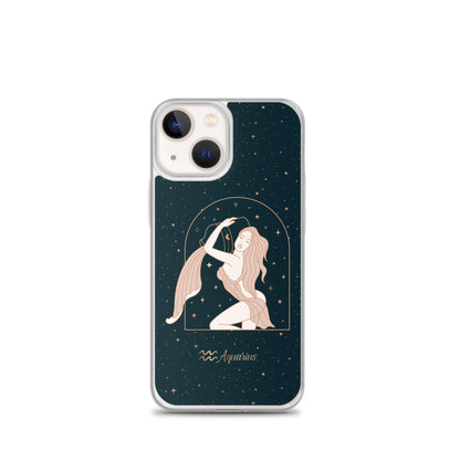 Aquarius star sign woman iPhone Case - Uranus House