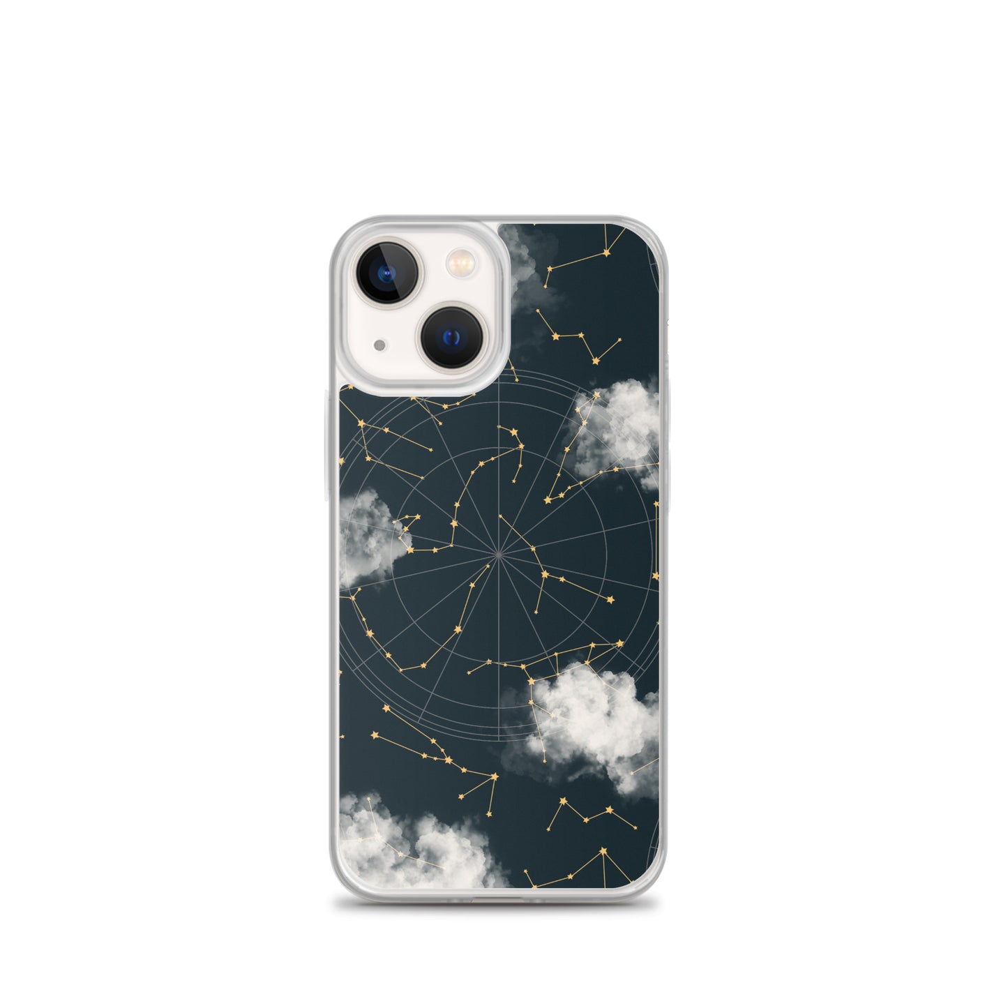 Constellation Cloudy Zodiac iPhone Case - Uranus House