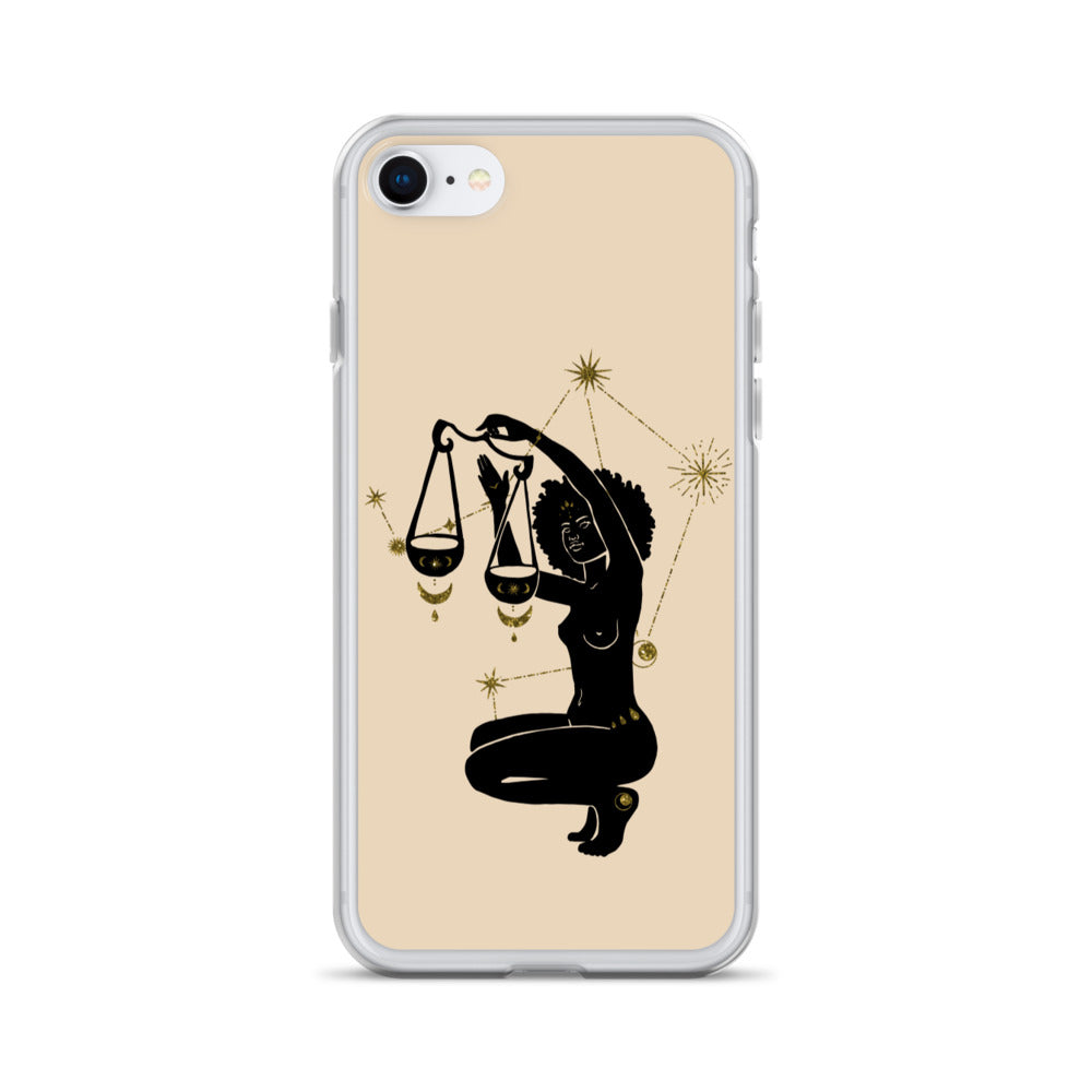 Libra Constellation Woman iPhone Case - Uranus House