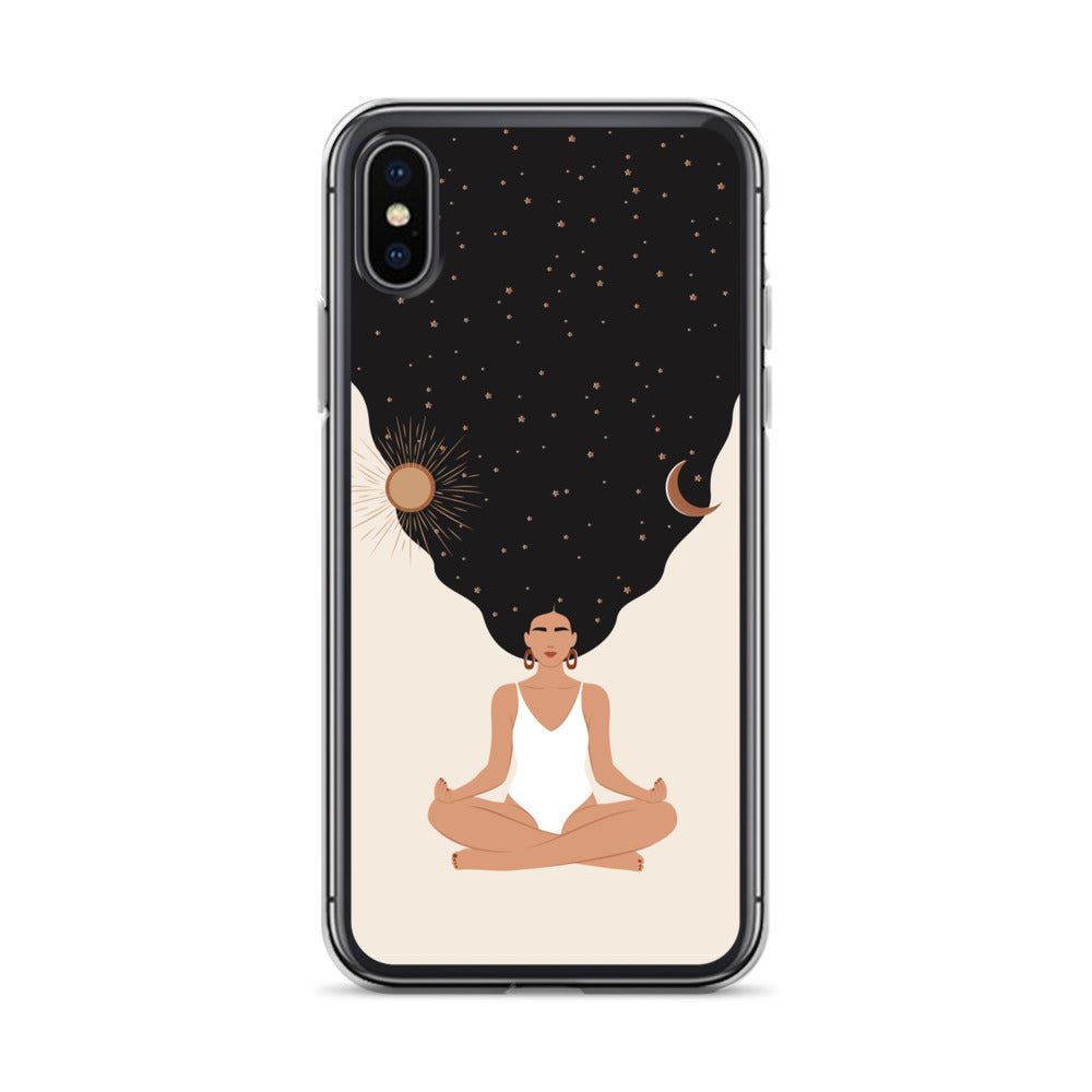 Sun, Moon and Stars iPhone Case — Mother of the Cosmos - Uranus House