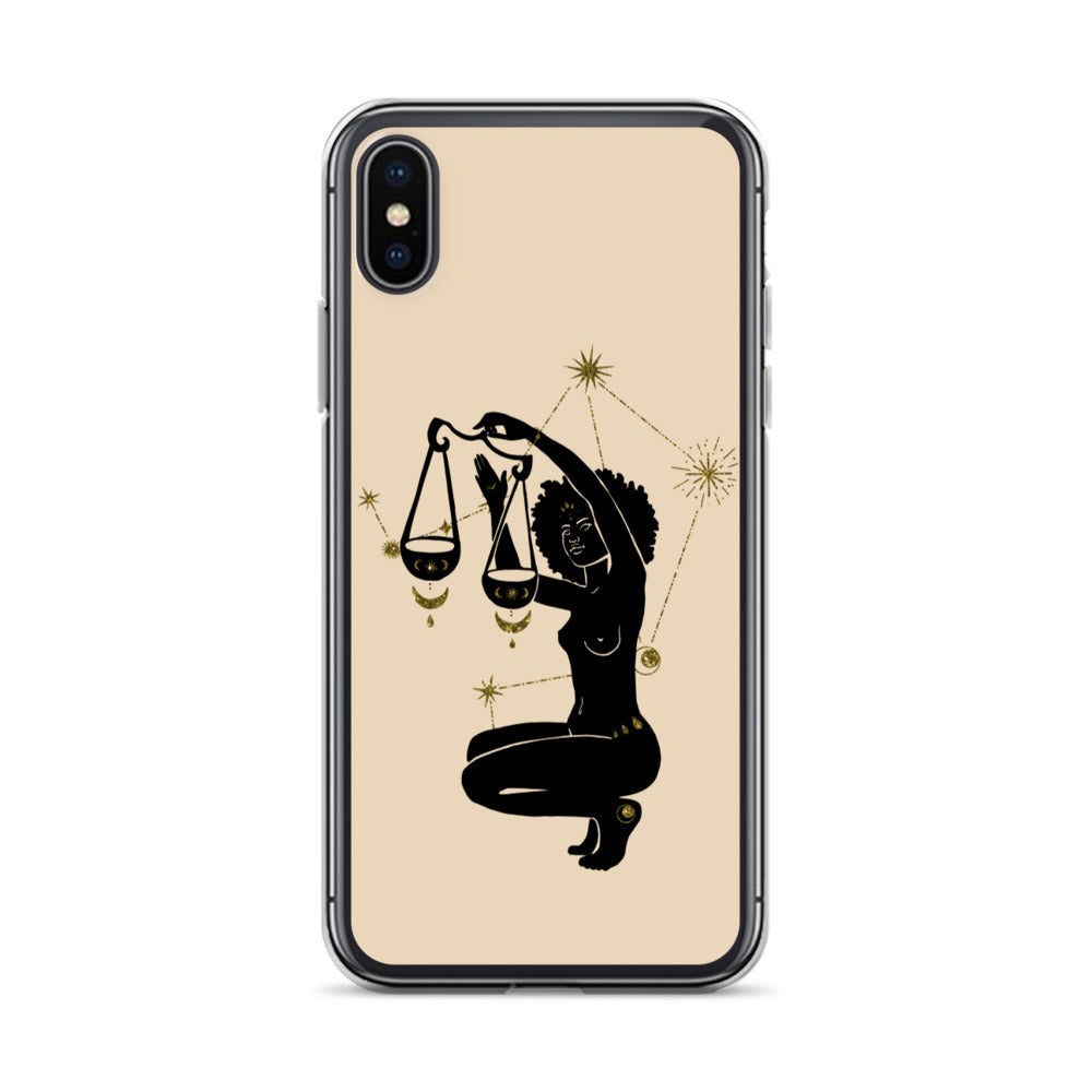 Libra Constellation Woman iPhone Case - Uranus House