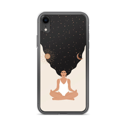 Sun, Moon and Stars iPhone Case — Mother of the Cosmos - Uranus House