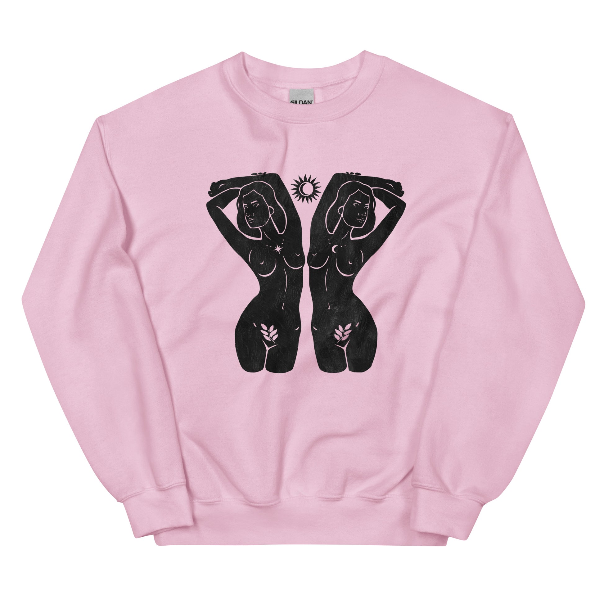 Gemini Woman Celestial Unisex Sweatshirt - Uranus House