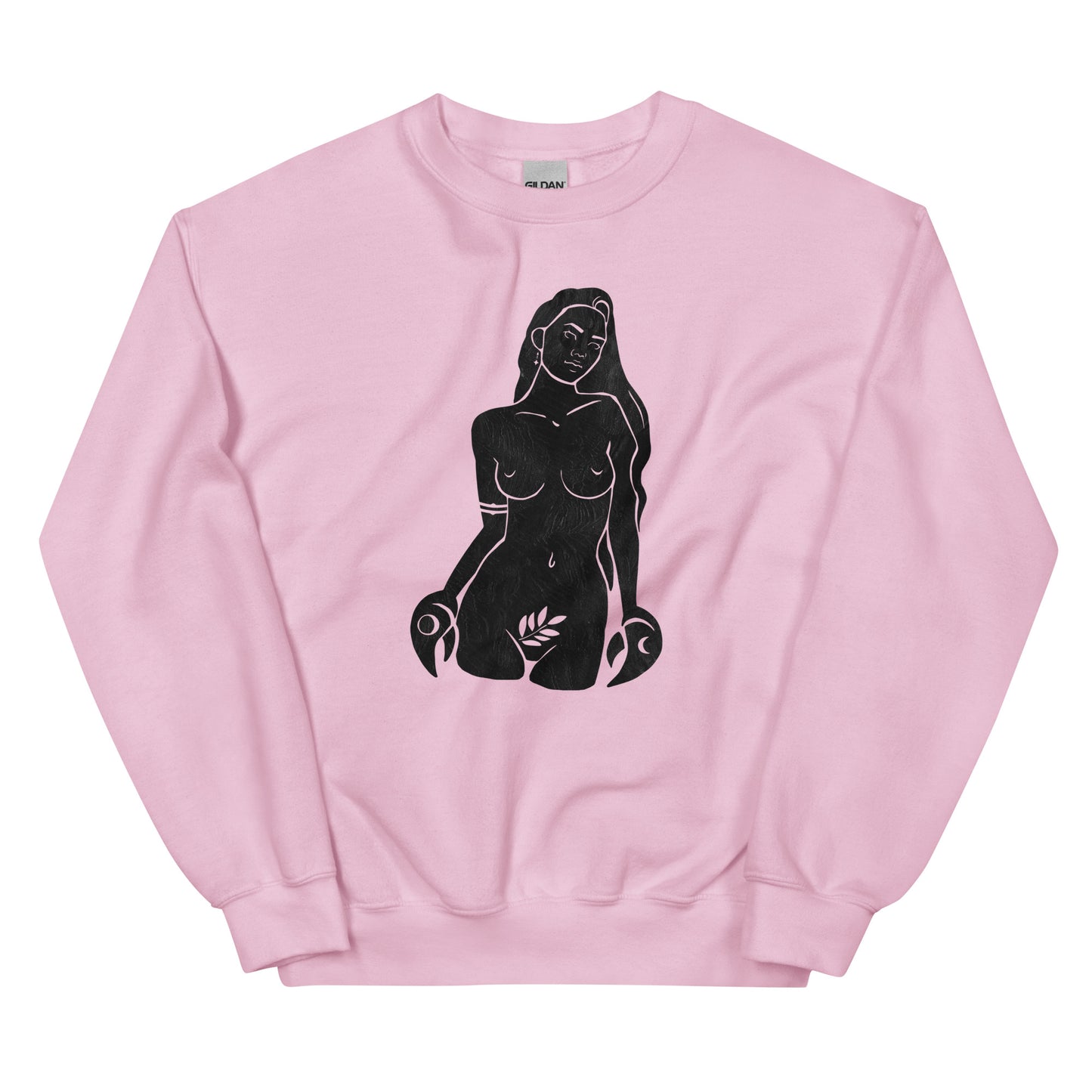 Cancer Woman Celestial Unisex Sweatshirt - Uranus House