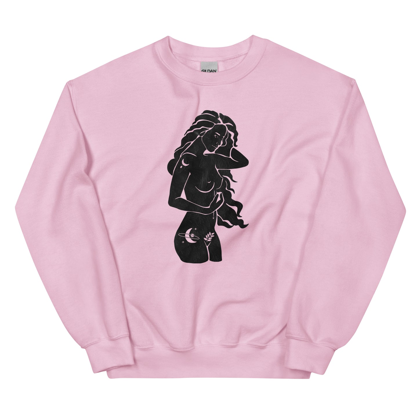 Virgo Woman Celestial Unisex Sweatshirt - Uranus House