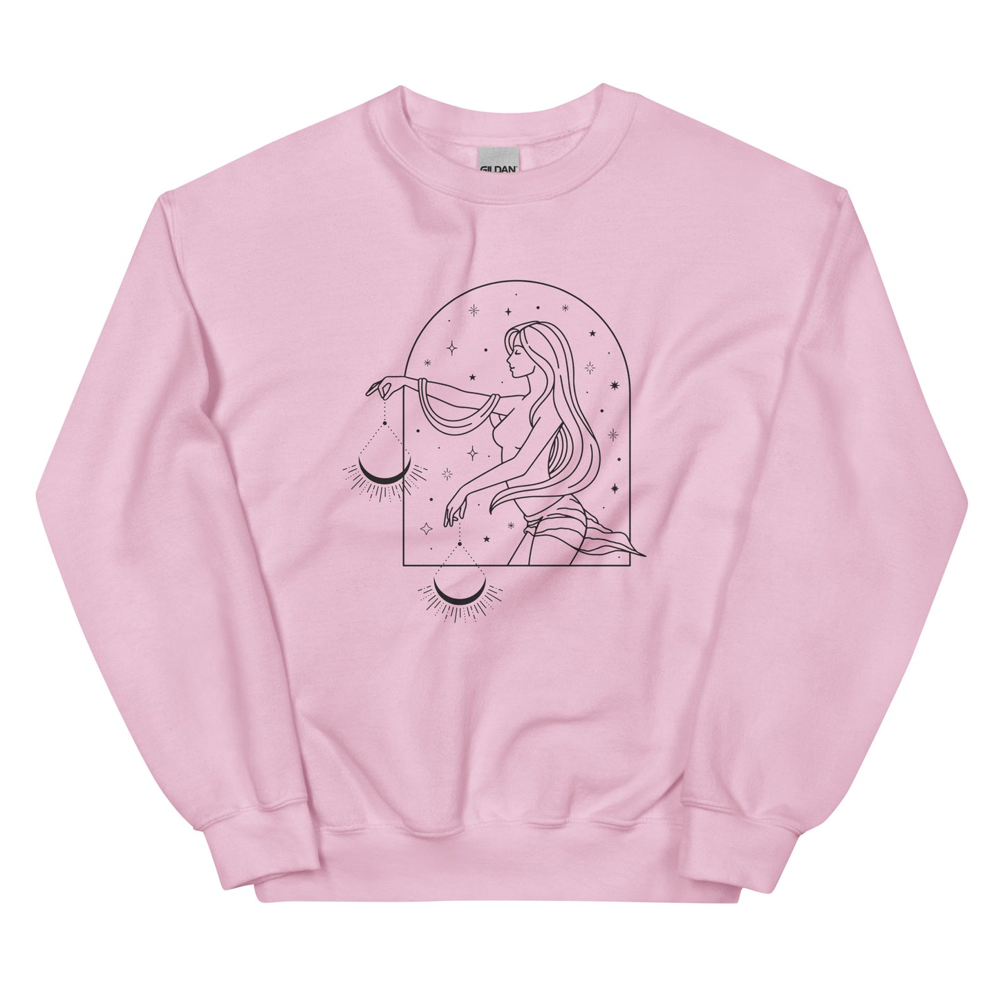 Libra Woman Star sign Unisex Sweatshirt - Uranus House