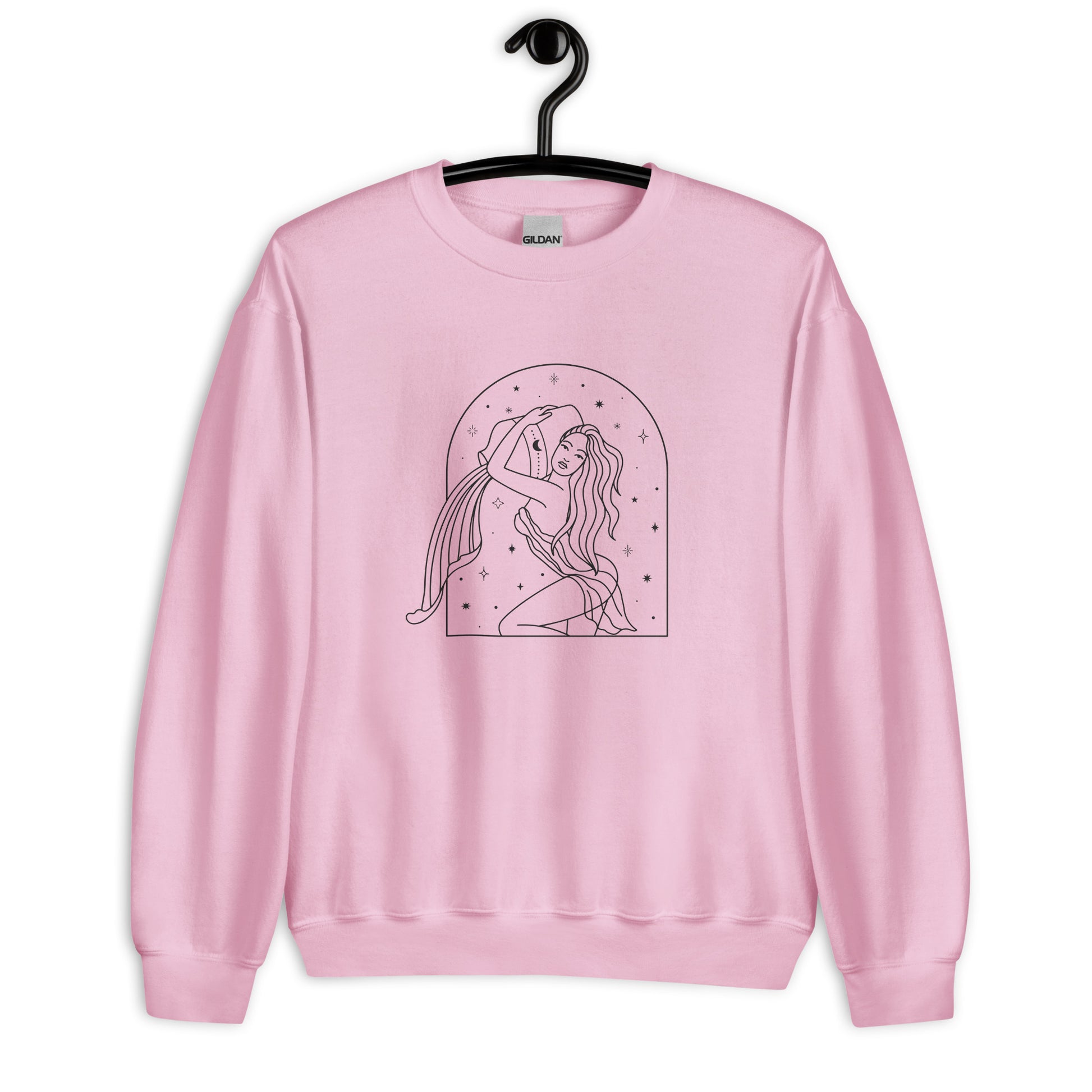 Aquarius Woman Star sign Unisex Sweatshirt - Uranus House