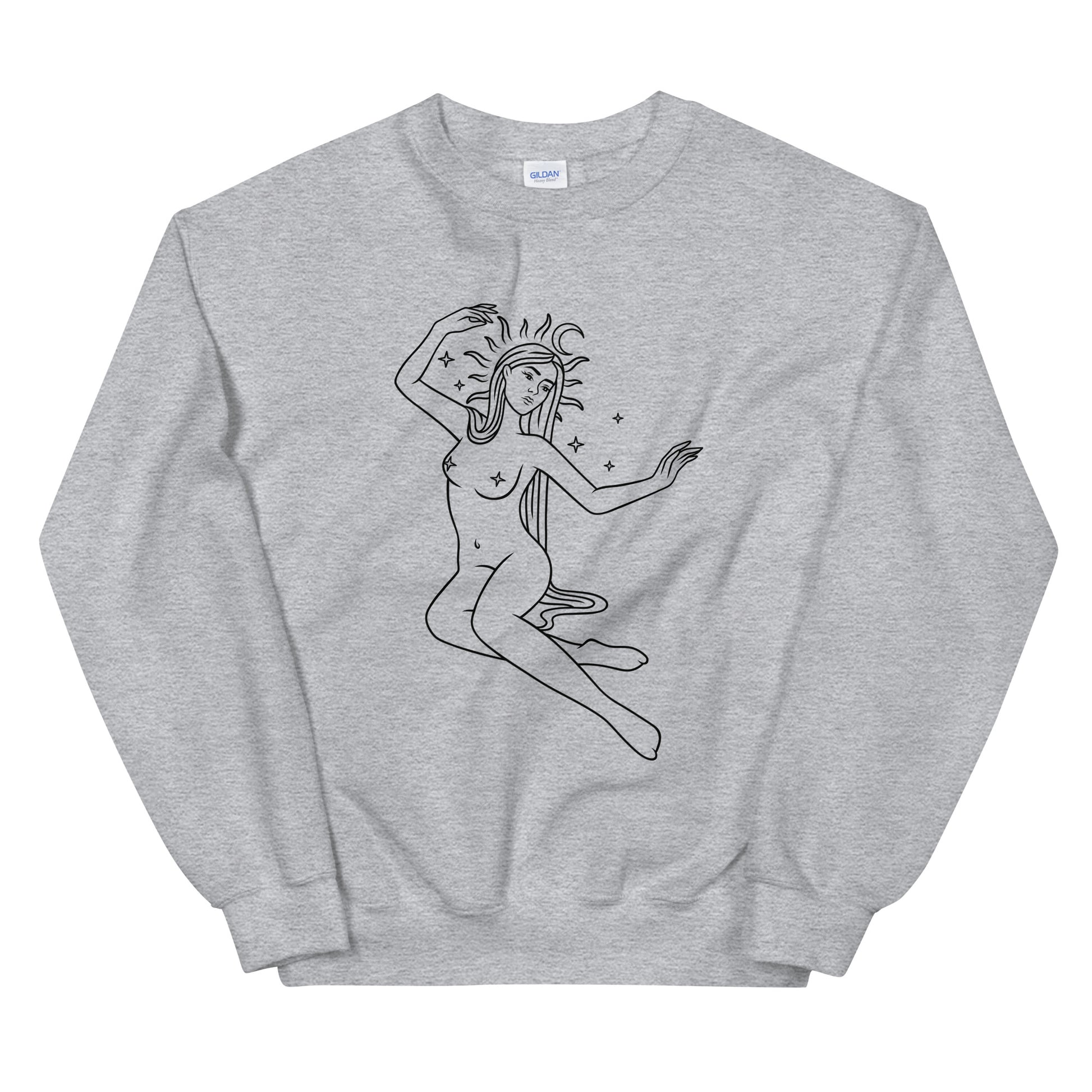 Virgo Woman Unisex Sweatshirt - Uranus House