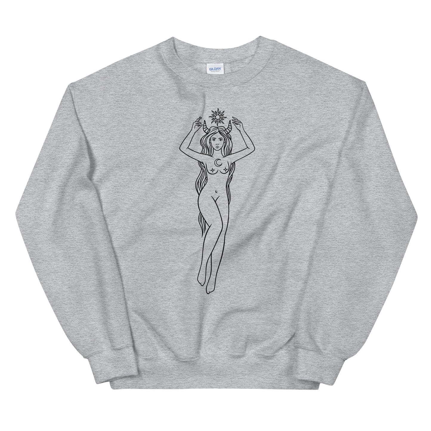 Taurus Woman Unisex Sweatshirt - Uranus House