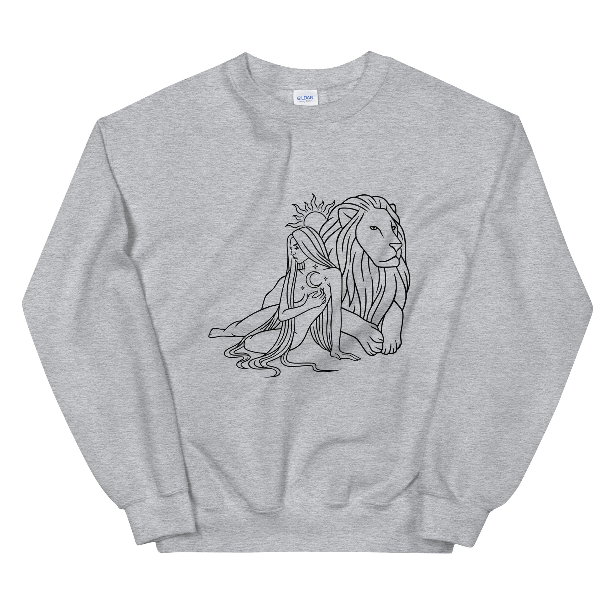 Leo Woman Unisex Sweatshirt - Uranus House