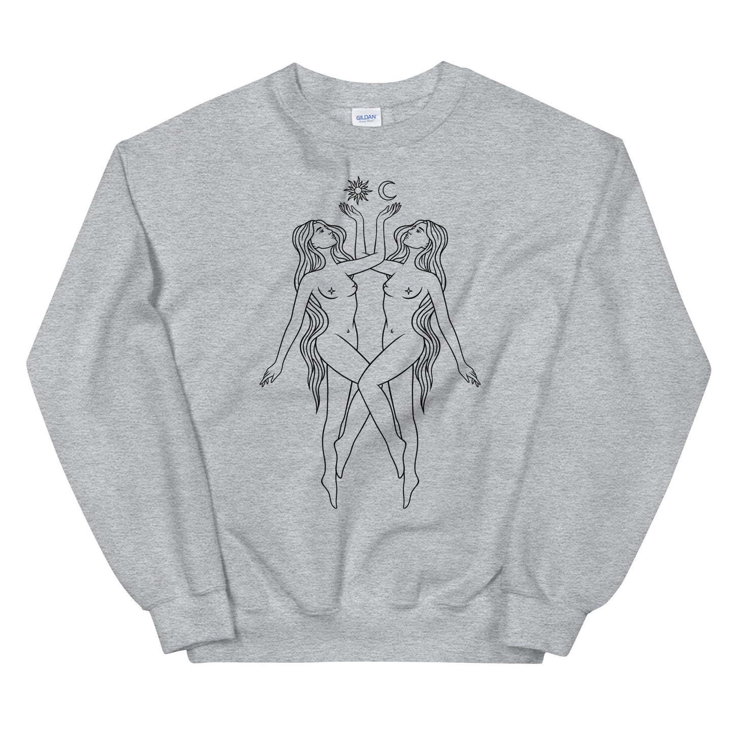 Gemini Woman Unisex Sweatshirt - Uranus House