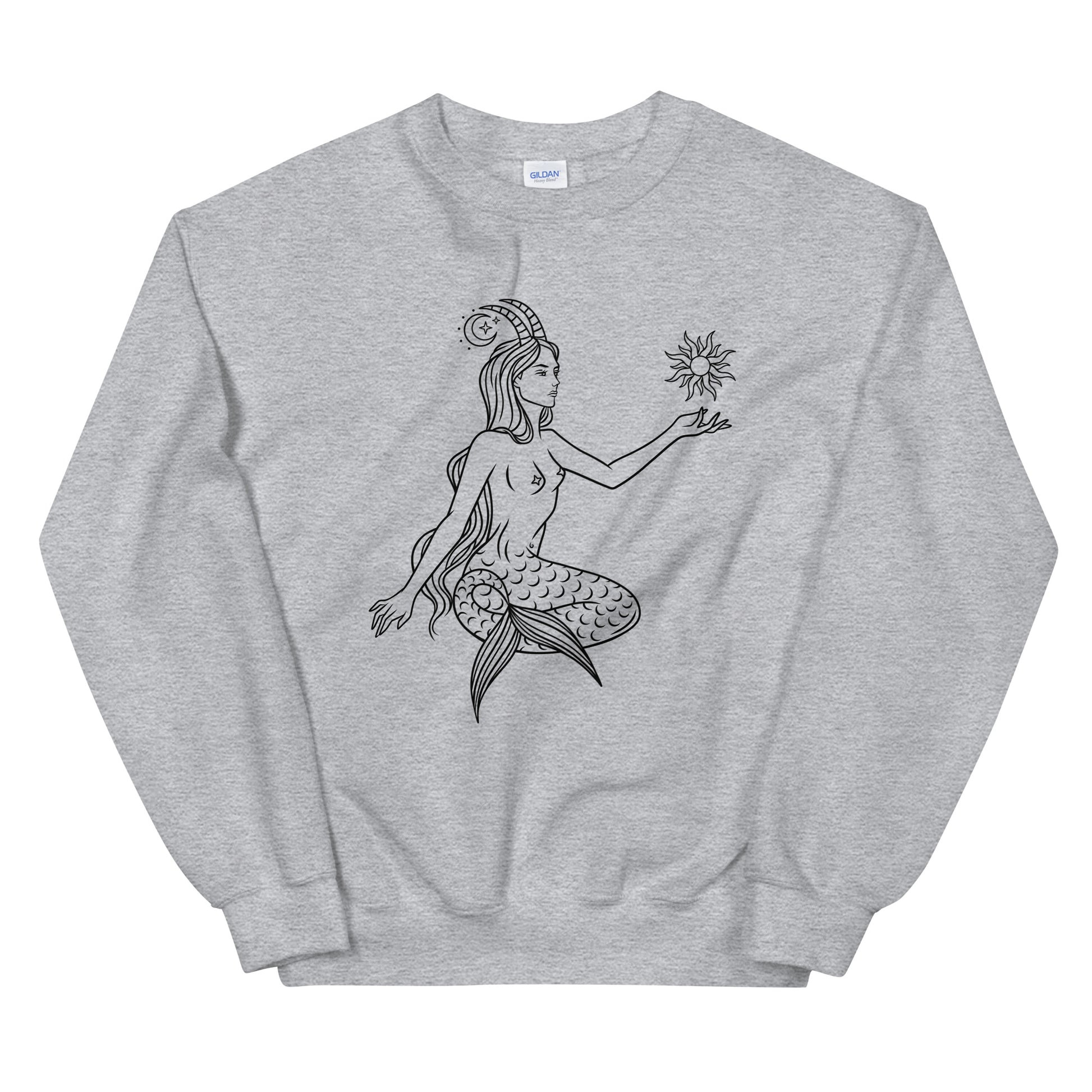 Capricorn Wooman Unisex Sweatshirt - Uranus House