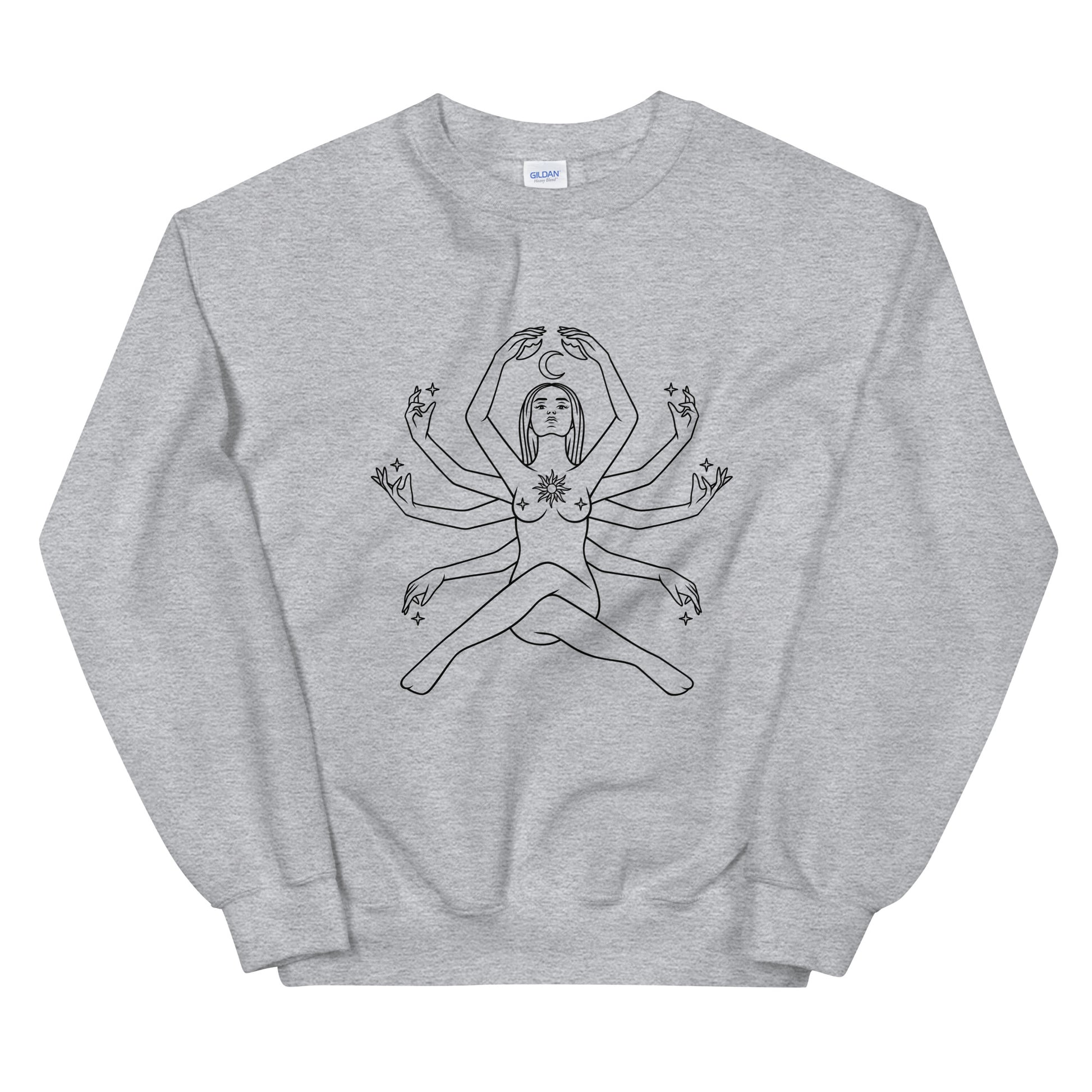 Cancer Woman Unisex Sweatshirt - Uranus House