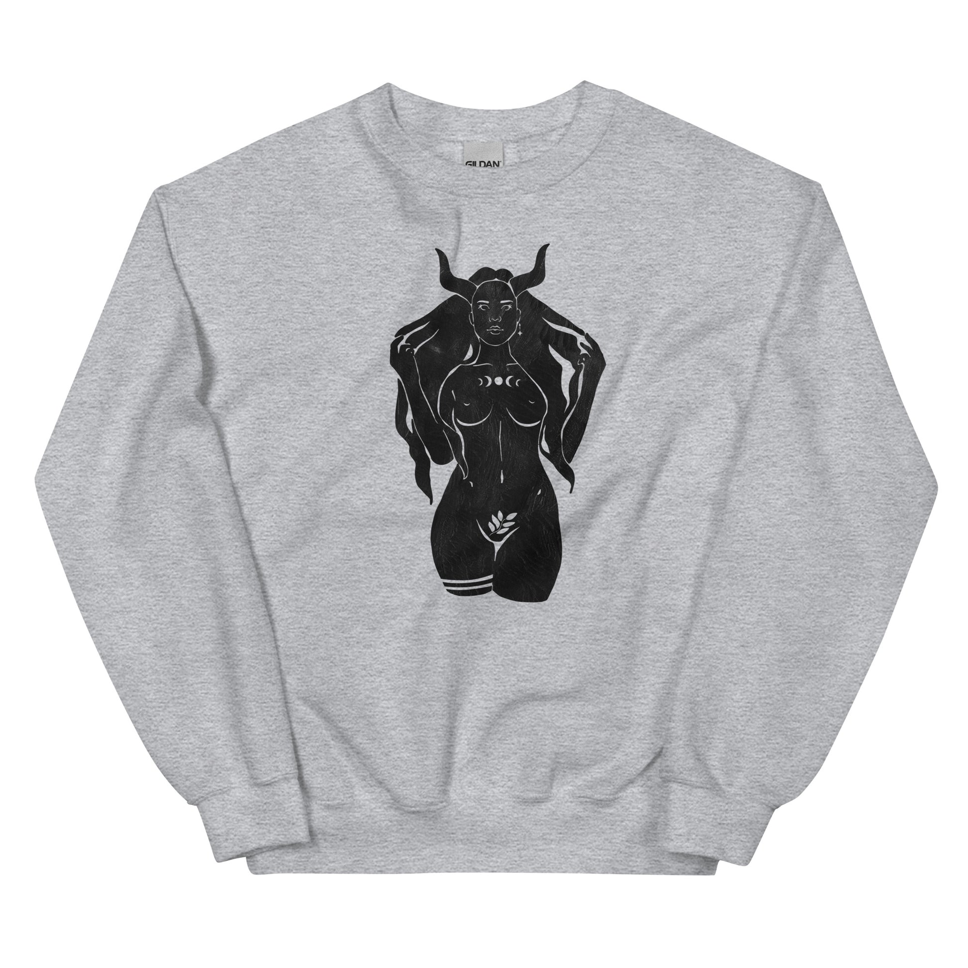 Taurus Woman Celestial Unisex Sweatshirt - Uranus House