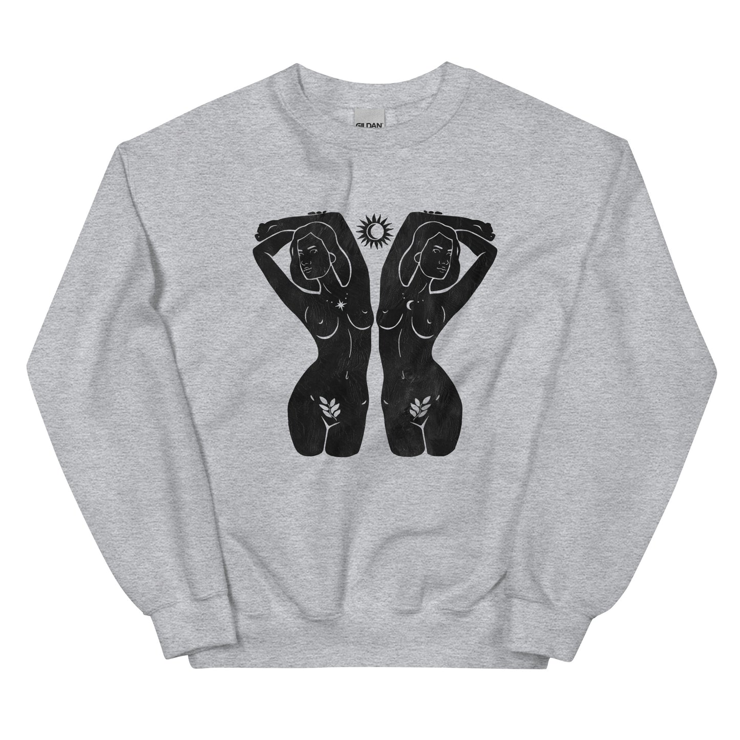 Gemini Woman Celestial Unisex Sweatshirt - Uranus House