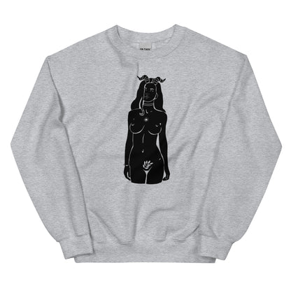 Capricorn Woman Celestial Unisex Sweatshirt - Uranus House