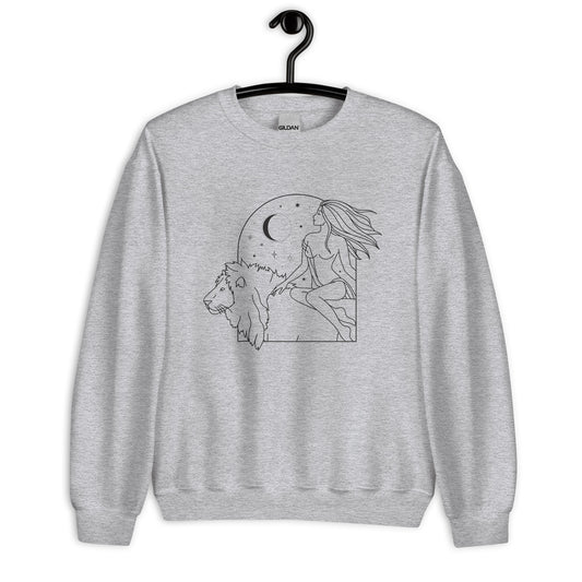 Leo Woman Star sign Unisex Sweatshirt - Uranus House