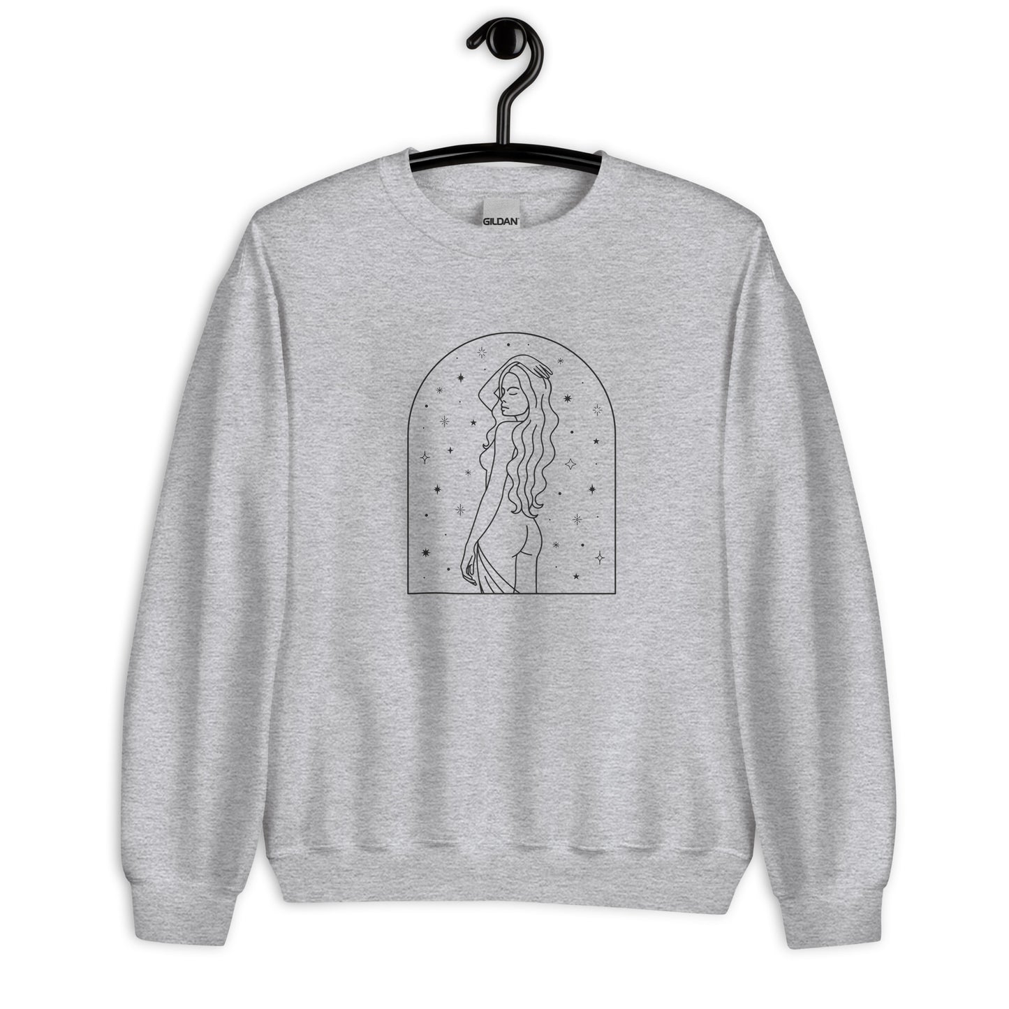 Virgo Woman Star sign Unisex Sweatshirt - Uranus House