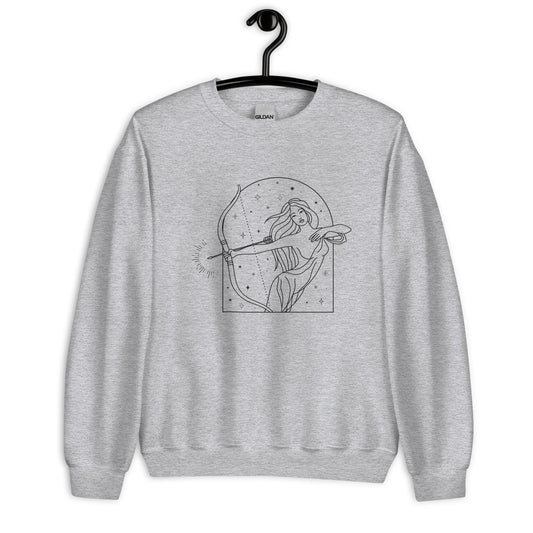 Sagittarius Woman Star sign Unisex Sweatshirt - Uranus House