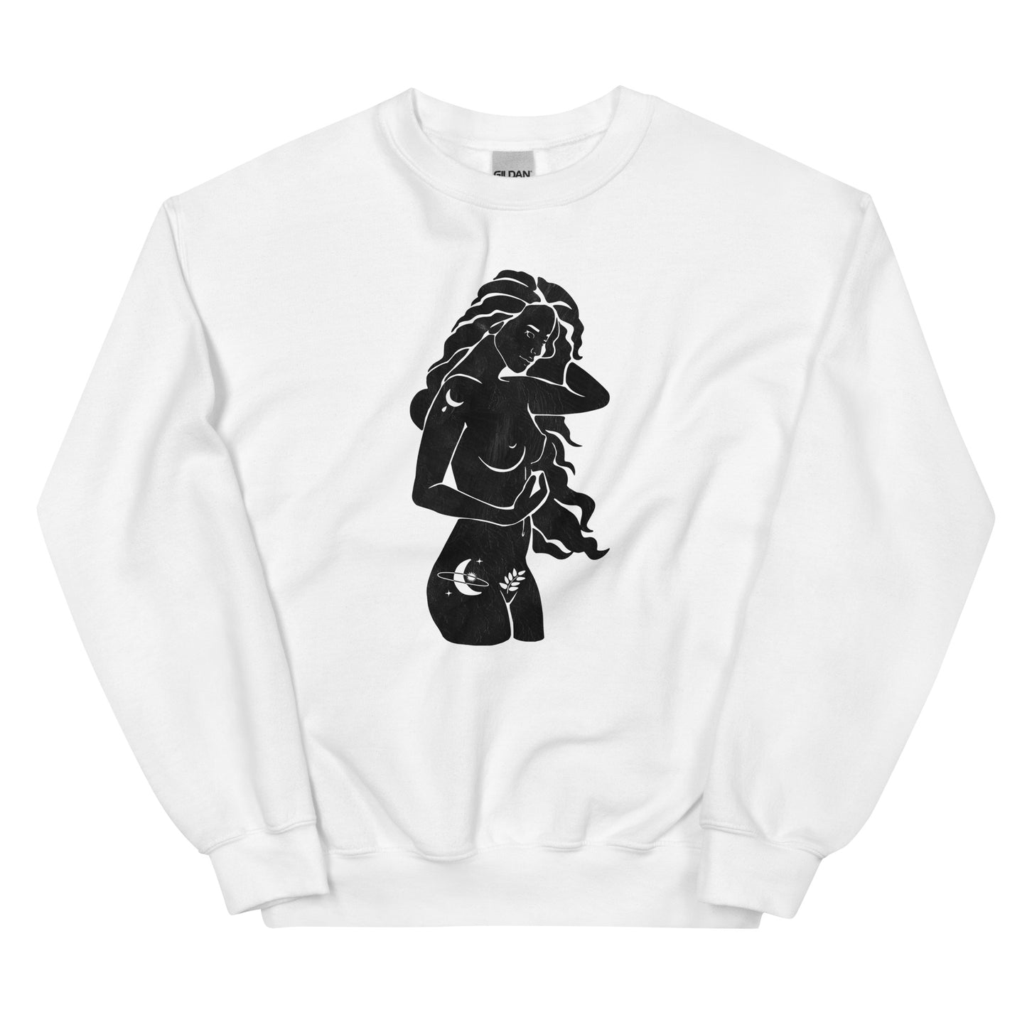 Virgo Woman Celestial Unisex Sweatshirt - Uranus House