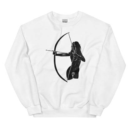 Sagittarius Woman Celestial Unisex Sweatshirt - Uranus House