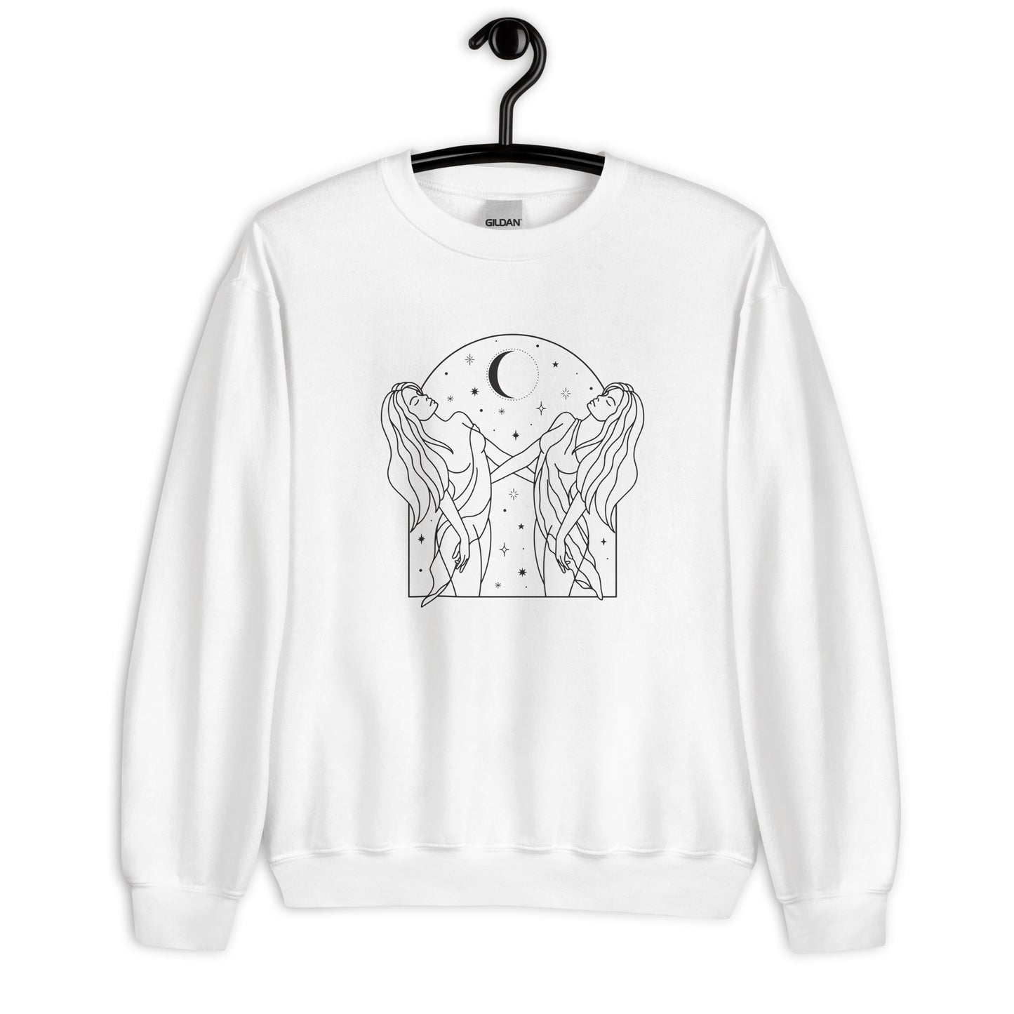 Gemini Woman Star sign Unisex Sweatshirt - Uranus House