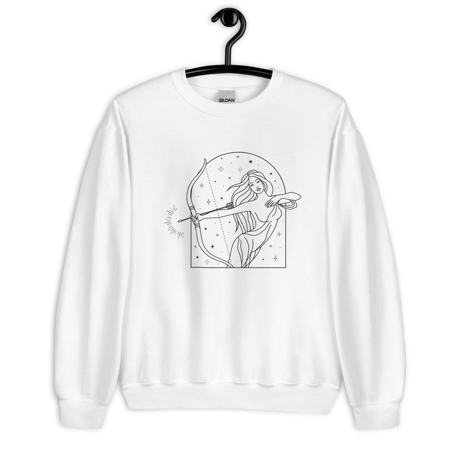 Sagittarius Woman Star sign Unisex Sweatshirt - Uranus House